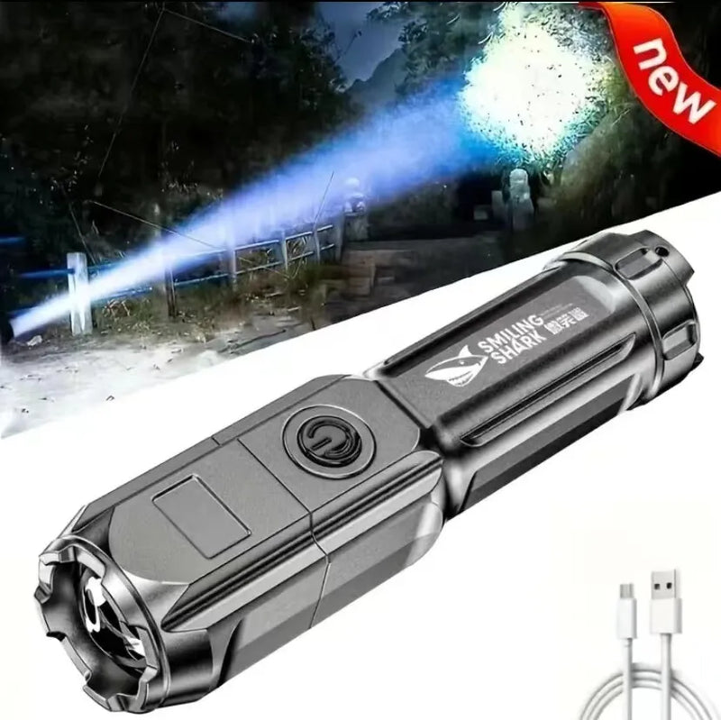 Lanterna ultra Powerful LED Flashlight Rechargeable USB 18650 Waterproof  100000 Lumens Tactical Flashlight